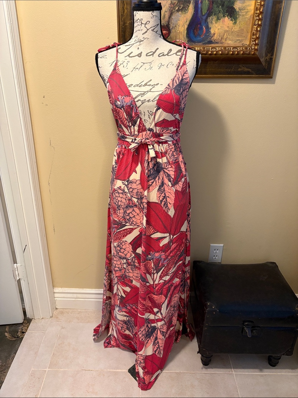 Maaji Native Soul Floral Wrap Maxi Dress